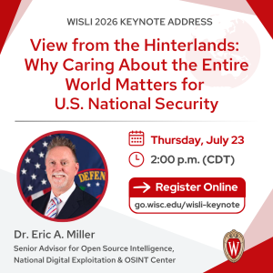 Promotional graphic for the event. All details in the graphic are also described in the event posting.