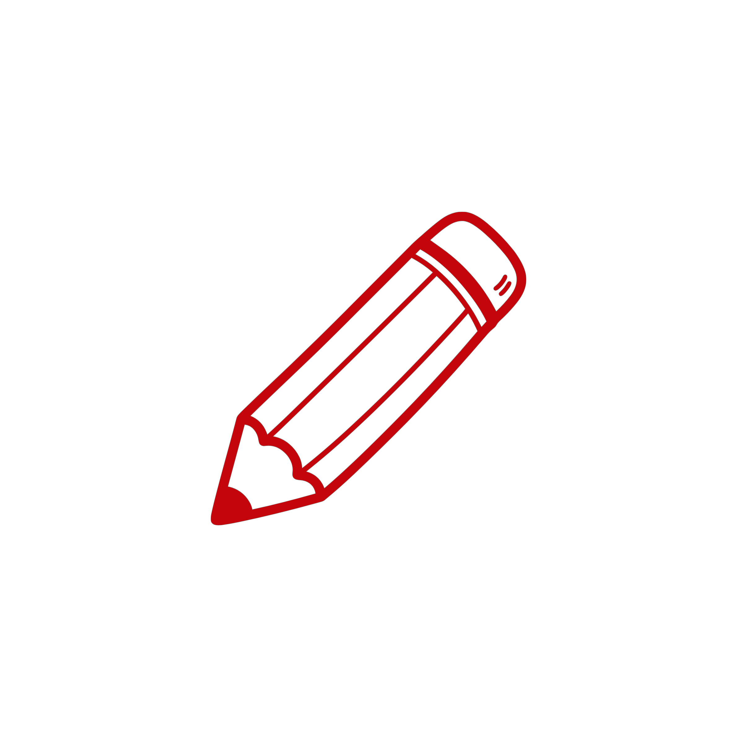 Red pencil representing writing or completing requirements